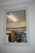 Mirror with Grey Painted Framed