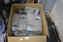 30 Packs of 3 Pairs of Thermal Sport Men’s Grey Socks Size: 6-11
