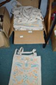 Quantity of Bookblock Floral Printed Tote Bags