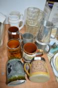 Assorted Beer Tankards and Steins