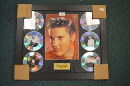 Elvis Presley Legends of Music Framed CD Collection