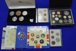 UK 1992 and 2010 Proof Coin Sets, plus Assorted Crowns etc.