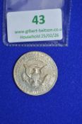 US Commemorative Silver Half Dollar Coin 1967 Kennedy ~12.3g