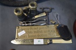 Small Collectibles, Opera Glasses, etc.