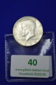 US Commemorative Silver Half Dollar Coin 1964 Kennedy ~12.3g