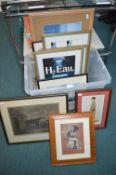 Framed Pictures and Prints