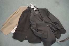 3x Jackets and Suit