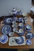 Blue & White Tableware, Ringtons Tea Set, etc.