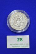 US Commemorative Silver Half Dollar 1967 President Kennedy ~11.5 g