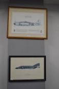 Pair of Naval Aircraft Prints