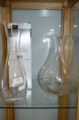 Dartington Crystal Decanter plush Vase
