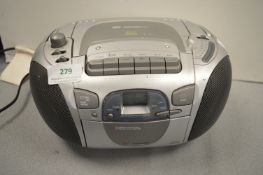 Schneider Portable CD Radio Cassette Player