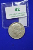 US Commemorative Silver Half Dollar Coin 1967 Kennedy ~12.3g