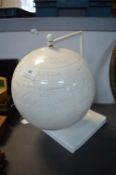 White Painted Globe