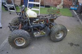 Salvage Quad Bike for Parts or Restoration