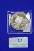 US Commemorative 1oz Silver Dollar LA Olympics 1983 26.7g