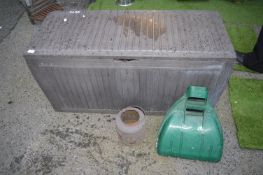 Outdoor Garden Storage Box and Contents