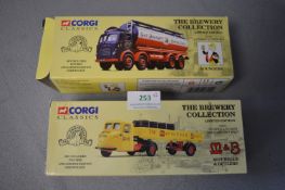 2x Corgi Classics Brewery Collection Vehicles