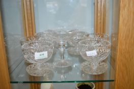 Glass Dessert Dishes etc.