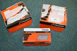3x Boxes of Paslode F16 38mm Straight Brads