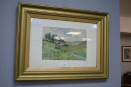 Gilt Framed Landscape Print
