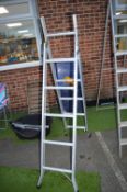 Abru Five Tread Folding Aluminium Step Ladder