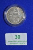 US Commemorative Fine Silver Half Dollar 1893 Christopher Columbus ~12.5g