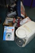 Small Electricals Including Electric Blanket, Hair Stylers, etc.