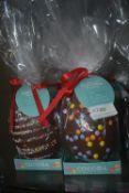 *2x Cocoba Milk Chocolate Easter Eggs: Sprinkle, and Candy Beans