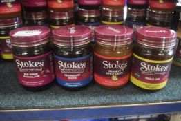 Stokes Red Onion Marmalade, Bramley Apple Sauce, Chilli Jam, and Cranberry Sauce