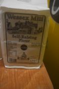 6x 1.5kg Bags of Wessex Mill Self Raising Flour