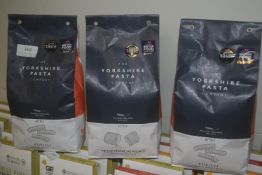3x Assorted 500g Bags of Yorkshire Pasta Co. Pasta