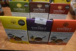 6x Assorted The Coconut Kitchen Curry Pastes