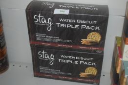 2x 450g Packs of Stag Water Biscuits