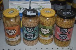 4x Assorted Jars Bold Bean Co. Beans and Chickpeas