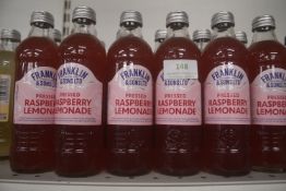 *30x Franklin & Sons Pressed Raspberry Lemonade 275ml