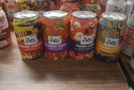 4x 330g of Assorted Potts’ Curry Cooking Sauces