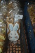 8x Rabbit Gingerbread Biscuits