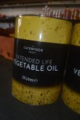 1x 20L of Caterfood Extended Life Vegetable Oil
