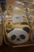 8x Panda Biscuits