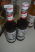 *2x 70cl Bottles of Monin Blueberry Syrup