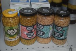 4x Assorted Jars Bold Bean Co. Beans and Chickpeas