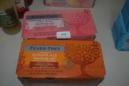 *1x 8 (150ml) Cans of Fever-Tree Rhubarb & Raspberry Tonic Water and 1x 8 (150ml) Cans of Fever-Tree