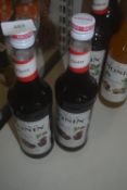 *2x 70cl Bottles of Monin Cherry Syrup