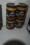 4x 280g of Assorted Yau’s Cooking Sauces and Pastes