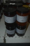 4x 340g of Assorted Jams and Preserves: 1x Blueberry, 1x Damson, 1x Bilberry, and 1x Wild Crab Apple