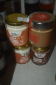 *4x Jars of Assorted Chocolate and Salted Caramel Butters