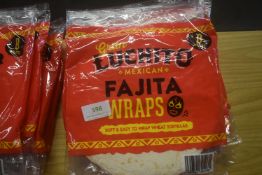 4x 8pks of Luchito Fajita Wraps