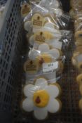6x Flower Gingerbread Biscuits
