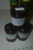 3x ~290g of Assorted Preserves and Chutneys